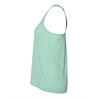 Boxercraft Womens Tiger Slub Racerback Tank Top Mint Xs