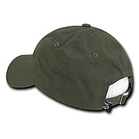 Relaxed Ripstop Cap Usa Flag Olive