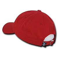 Relaxed Graphic Cap Small Usa Flag Red