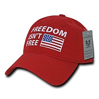 Relaxed Graphic Cap Freedom Isnt Red