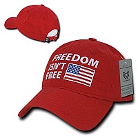 Relaxed Graphic Cap Freedom Isnt Red