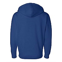 Independent Trading Co Heavyweight Fullzip Hooded Sweatshirt Royal Xs