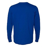 Russell Athletic Essential 6040 Performance Long Sleeve Tshirt Royal S