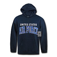 Pullover Hoodie Us Air Force Navy L