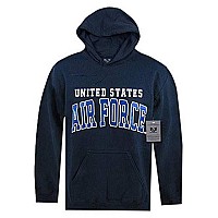 Pullover Hoodie Us Air Force Navy L