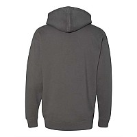 Independent Trading Co Heavyweight Hooded Sweatshirt Charcoal S