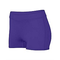 Augusta Sportswear Womens Dare Shorts Purple L