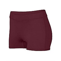 Augusta Sportswear Womens Dare Shorts Maroon S