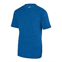 Augusta Sportswear Shadow Tonal Heather Training Tshirt Royal M