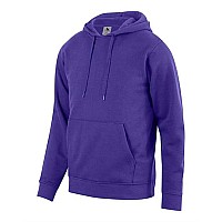 Augusta Sportswear Youth 6040 Fleece Hoodie Purple M