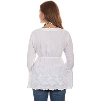 Plunging Neck Line Wbell Sleeves