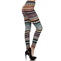 Leggings Depot Womens High Waist Novelty Christmas Holiday Print Leggingsfull Lengthcm006 Snow Slush 1X3X