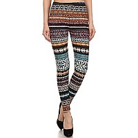 Leggings Depot Womens High Waist Novelty Christmas Holiday Print Leggingsfull Lengthcm006 Snow Slush 1X3X