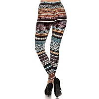 Leggings Depot Womens High Waist Novelty Christmas Holiday Print Leggingsfull Lengthcm006 Snow Slush 1X3X