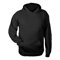 C2 Sport Youth Fleece Hooded Sweatshirt Black M