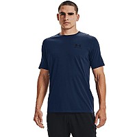 Under Armour Mens Ua Sportstyle Left Chest Short Sleeve Shirt 3Xlt Navy