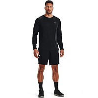 Under Armour Mens Ua Tech Long Sleeve Lg Black