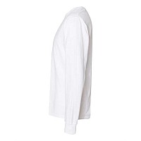 Comfortwash By Hanes Garment Dyed Long Sleeve Tshirt White L