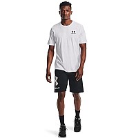 Under Armour Mens Ua Sportstyle Left Chest Short Sleeve Shirt 3Xlt White