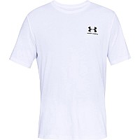 Under Armour Mens Ua Sportstyle Left Chest Short Sleeve Shirt 3Xlt White