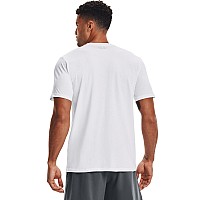 Under Armour Mens Ua Team Issue Wordmark Short Sleeve Lg White