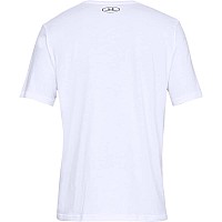 Under Armour Mens Ua Team Issue Wordmark Short Sleeve Lg White