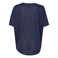 Anvil Womens Freedom Drop Shoulder Tshirt Navy Xs