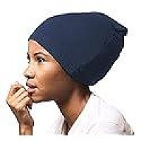 Adama Satin Lined Jersey Beanie Ultra Soft Fashionable Hipster Chic Satin Lining Prevents Breakage And Tangling Day And Nig