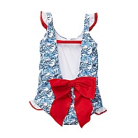 The Natural One Piece Blue Red Size 18M