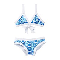 Namaste Bikini Blue White Size 6