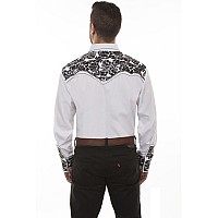 Floral Tooled Embroidery Shirt