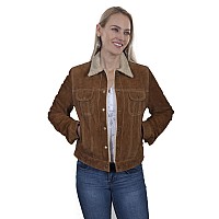 Faux Shearling Jean Jacket