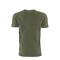 Next Level Cotton Pocket Crew Military Green S