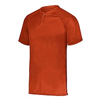 Augusta Sportswear Attain Twobutton Jersey Orange Xl