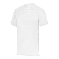 Augusta Sportswear Attain Twobutton Jersey White L