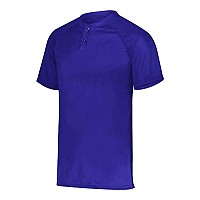 Augusta Sportswear Attain Twobutton Jersey Purple M