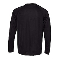 Augusta Sportswear Attain Color Secure Performance Long Sleeve Tshirt Black M