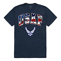 Flag Letter Tee Air Force Navy S