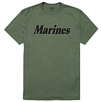 Relaxed Graphic Ts Marines Olive Xl