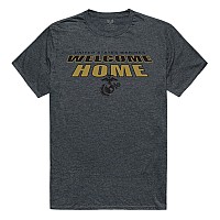 Welcome Home Tee Marines H Charcoal M