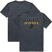 Welcome Home Tee Marines H Charcoal Xl