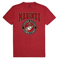 Relaxed Graphic Ts Marines Cardinal 2X