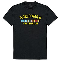 Relaxed Graphic Ts Ww Ii Vet Black L