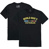 Relaxed Graphic Ts Ww Ii Vet Black L