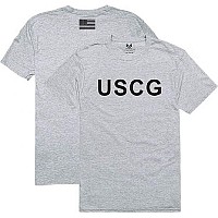 Relaxed Graphic Uscg Hgrey L