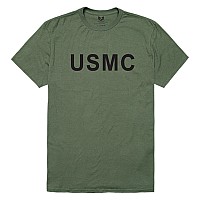 Relaxed Graphic Ts Usmc Olive S