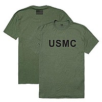 Relaxed Graphic Ts Usmc Olive S