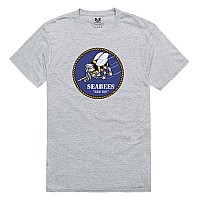 Relaxed Graphic Ts Seabees Hgrey Xl