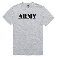 Relaxed Graphic Ts Us Army Hgrey L