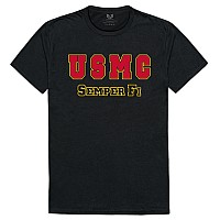 Relaxed Graphic Ts Usmc Black S